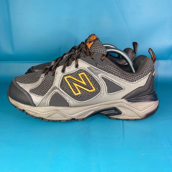 New Balance Shoes New Balance 48 V3 Grey Orange Trail Running Shoes
